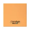 Carrelage métro plat carré couleur moutarde orange 10x10