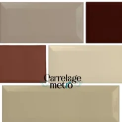 Carrelage métro beige pour cuisine